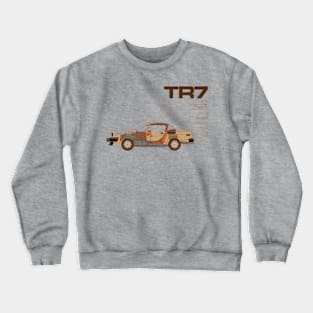 TRIUMPH TR7 - brochure Crewneck Sweatshirt